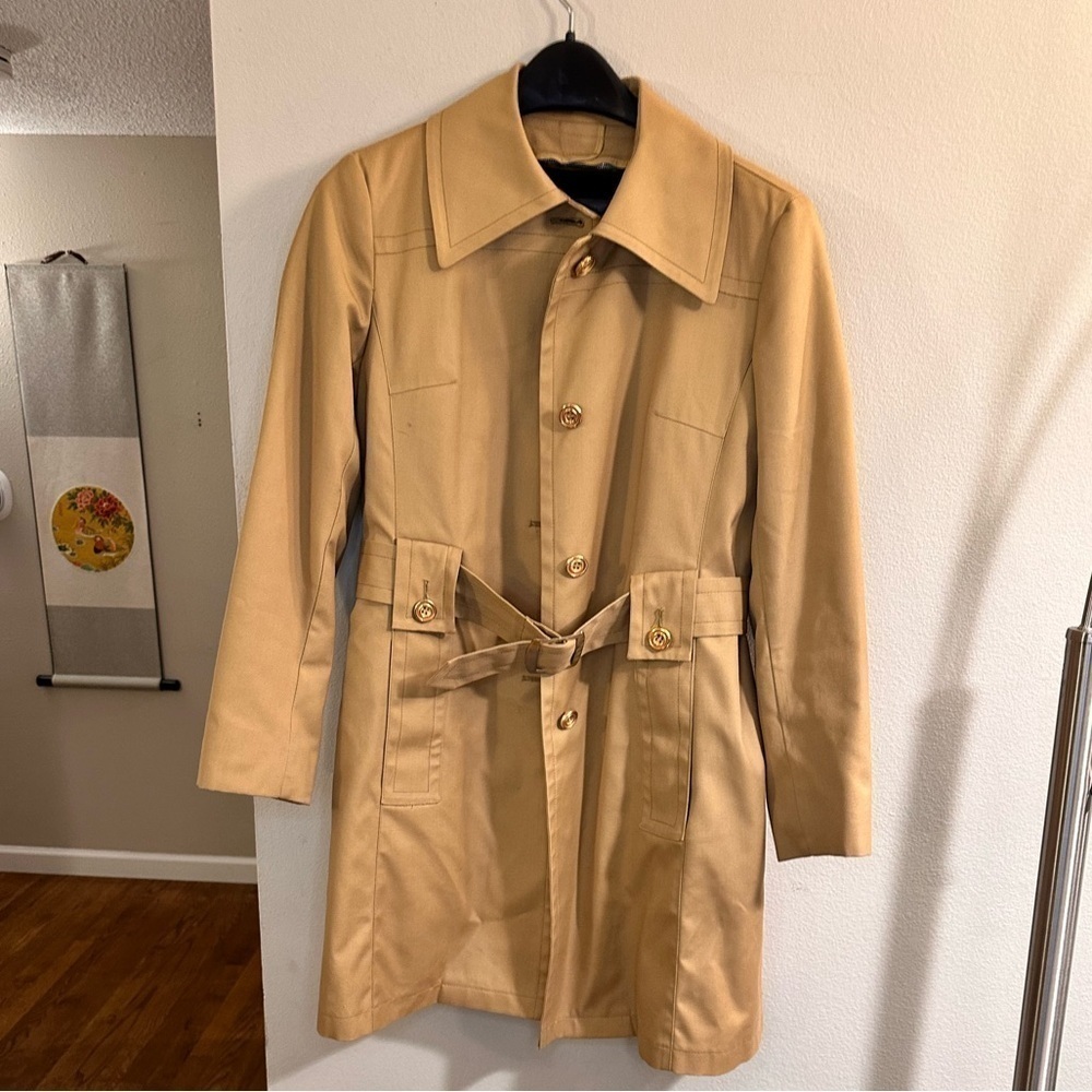 London Fog Tan Trench Coat